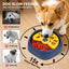 Red,Yellow and Blue Interactive Dog Puzzle Feeder Bowl - Slow Eating & Mental Stimulation Toy for Small Medium Breeds