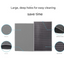Black Large Double-Layer Cat Litter Trapping Mat - Waterproof EVA Honeycomb Design for Scatter Control (45cm x 60cm)