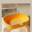 Yellow Automatic Pet Feeder and Water Dispenser Set - Large Capacity Gravity Food & Water Combo for Cats & Dogs