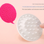 Pink Portable Dog Paw Cleaner Cup - Semi-Automatic 360-degree Rotating Foot Washer with Soft Silicone Bristles