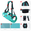 Green Pet Support Harness for Senior and Disabled Dogs - Adjustable Chest and Back Support Leash(Size S)