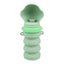Green Portable Collapsible Pet Water Bottle for Dogs Outdoor Travel Drinking Dispenser Silicone Pet Water Cup