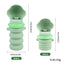 Green Portable Collapsible Pet Water Bottle for Dogs Outdoor Travel Drinking Dispenser Silicone Pet Water Cup