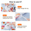 Blue Interactive Cat Toys Rechargeable,Moving Concealed Feathers,Real Mouse Squeaky,Touch Activated Cat Kitten Toy Exercise Toys for Indoor Bored Adult Cats
