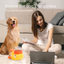 Yellow Interactive Duck-Shaped Automatic Pet Feeder – Smart Treat Dispenser for Cats & Dogs with 3 Adjustable Port Sizes