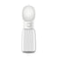 White Portable Dog Water Bottle and Drink Feeder - 550ml Pet Travel Water Cup for Walking, Hiking & Outdoor Use (High-Temperature Resistant)
