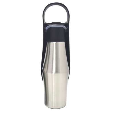 PetHydro Stainless Steel Pet Water Bottle 27oz Travel Cup For Dogs And Cats - Food Grade 304 Keeps Water Cold