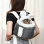 Pink 2-in-1 Ultra-Soft Plush Pet Carrier & Mobile Bed - Portable & Lightweight Cute Rabbit Ear Design Travel Cabin (L 33 x 25 x 27CM)