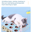 3-in-1 Whack-A-Mole Cat Toy & Scratching Lounge - Spring Swivel Toy, Interactive Puzzle Box and Multi-Functional Cat Scratcher