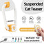 Electric Interactive Cat Teaser with Remote Control & Door Clip – Dual-Mode Swinging & Rotating Motion, Auto 15-Minute Play, Safe ABS Material, Includes 4 Tail Toys, for Cats & Small Pets