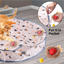 Interactive Hunting Hidden Prey Cat Toy Set - Grey Plush Automatic Moving Ball & 72CM Large Crinkle Hunting Cover - Smart Obstacle Avoidance, USB Rechargeable