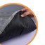 Grey M size Plush Flannel Pet Bed with Removable Sponge - Waterproof, Extra Wide & Thickened, Soft Four Seasons Pet Sleeping Mat for Dogs and Cats
