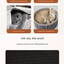 Grey L size Cat Tunnel Bed House 4-Season Universal Removable Washable U-Shaped Cat Cave with Multi-Entrance, Plush Hideaway Pet Nest with Detachable Mat for Indoor Cats, Non-Slip Bottom, Multi-Cat Friendly