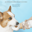 White Portable Dog Water Bottle with Food Container - 2-in-1 Leak-Proof Pet Travel Water Dispenser, Cloud-Shaped Drinking Bowl, Twist-to-Dispense Design, BPA-Free HIPS/PET Material for Walking Hiking Travel