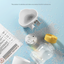 White 600ml Portable Dog Water Bottle  - Leak-Proof Pet Travel Water Dispenser, Cloud-Shaped Drinking Bowl, Twist-to-Dispense Design, BPA-Free HIPS/PET Material for Walking Hiking Travel