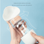 Yellow 350ml Portable Dog Water Bottle  - Leak-Proof Pet Travel Water Dispenser, Cloud-Shaped Drinking Bowl, Twist-to-Dispense Design, BPA-Free HIPS/PET Material for Walking Hiking Travel