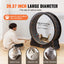 VEVOR Wooden Cat Exercise Wheel, 43.3" Large Cat Treadmill Wheel for Indoor Cats, Cat Running Wheel with Detachable Carpet & Cat Teaser for Running/Walking/Training, Suitable for Most Cats
