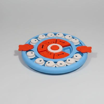 Pizza Puzzle Treat Toy for Dogs and Cats – Interactive Slow Feeder Enrichment Game – Pawstock Australia